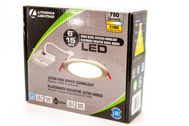 Lithonia Lighting WF6 LL LED 2700K BN M6 6-Inch Dimmable Ultra Thin Brus... - $24.01