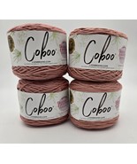 Lion Brand 4 Pack Coboo Yarn Mauve DK Cotton Bamboo Skein 835-145L Knitting - $436.87 MXN