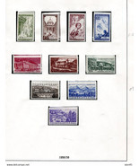 Czechoslovakia 1956-58 Accumulation on 7 Album Pages Unused 13856 - £31.01 GBP