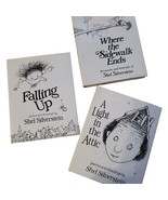 3  Shel Silverstein Book Lot - Where the Sidewalk Ends, A Light In The A... - $25.78 CAD
