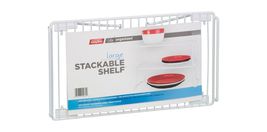 Grayline Life Organized 6 in. H x 9 in. W x 17-1/3 in. L PE Coated White... - $20.94