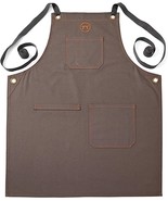 Grillware Outset Cross Back Canvas Apron with Pockets Brown - $64.32