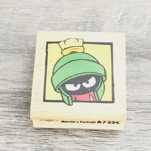Primary image for Rubber Stampede Disney's Marvin Martian Portrait Wood Mounted Rubber Stamp A725C