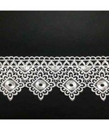 Ribbon Macrame Fringe Lace Macrame High 7 CM SWEET TRIMS 8G8042 - $4.25 CAD