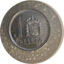 1988 Spain 1 peseta VF+ - $1.44