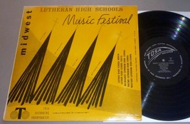 Midwest Lutheran High Schools Music Festival LP Record, circa 1960s - £19.41 GBP