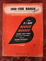 RARE Sheet Music Cow Cow Boogie Don Raye Benny Carter Gene De Paul 1941 1943 - £12.68 GBP