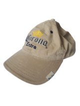 Corona Extra Tan Strap Back Trucker Hat Baseball Cap Concept Vintage - £14.88 GBP
