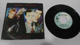 Kissing The Pink One Step 1985 Magnet Single 7&quot; Vinyl Spanish Edit Rare - $19.47