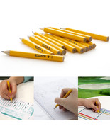 144 Pc Hb Half Pencils #2 Yellow Golf Mini Small Hexagon Pre-Sharpened B... - £44.96 GBP