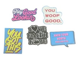 Positive Inspirations Assorted 3D Colorful PC Stickers 50 PCS NEW - £15.56 GBP