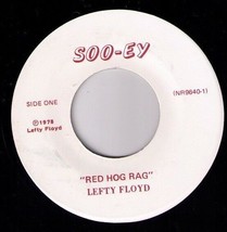 Lefty Floyd Red Hog Rag University of Arkansas football Razorbacks 45 rpm record - £8.04 GBP