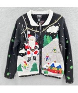 Designers Originals Studio Ho Ho Ho Embellished Christmas Cardigan Sweat... - $541.80 MXN