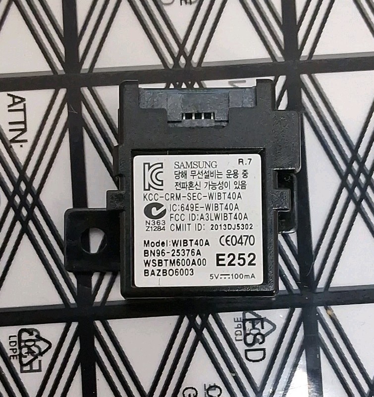 SAMSUNG UN32J5500AF Blue-Tooth Module ASSEMBLY Model WIBT40A BN96-30218F - $5.44