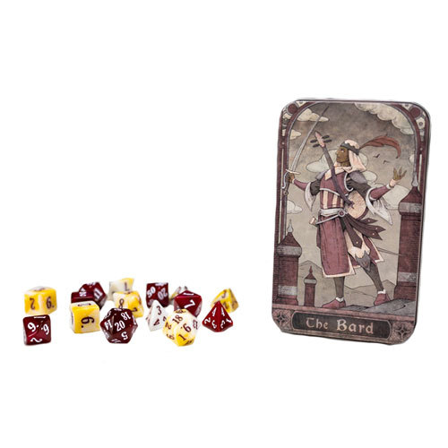 Primary image for Beadle & Grimms Dice Set in Tin - The Bard