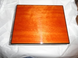 Elie Bleu Mahogany Humidor 100 count NIB image 3