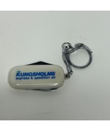 Vtg Kungsholms Express &amp; Spedition ab Keychain Pocketknife Bottle Opener - €12,17 EUR