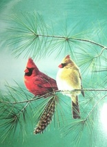 NEW Cardinal Birds Outdoor Garden Flag James Hautman design 25 x 37 in. ... - $12.50