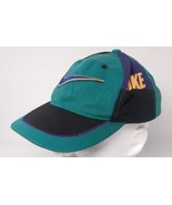 Vintage Nike Colorblock Snapback Hat Cap Youth Size 80s 90s 1980s 1990s - £34.14 GBP