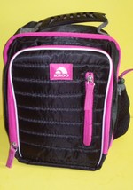 Igloo Pink &amp; Black Lunch bag with storage - $12.99