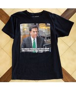 THE OFFICE Andy Bernard Carpenter Quote Black Cotton T-Shirt (L) - $22.64 CAD