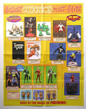 Toys POSTER:Spider-man,Batman,Elektra,Green Lantern,Superman,X-Men Beast... - £18.37 GBP