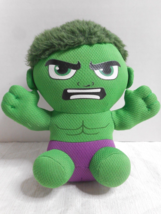 TY Marvel Avengers Hulk Plush Doll Soft Body Bean Stuffed Green Toy 6” Tall - $10.99