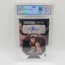 2022 NIKOLA JOVIC AUTO PANINI PRIZM SENSATIONAL SIGNATURES ROOKIE RC GRA... - $71.24