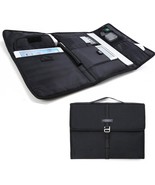 Electronic Organizer Slim Laptop Briefcase for 13&#39;&#39; MacBook, Tablet - Black - £19.82 GBP
