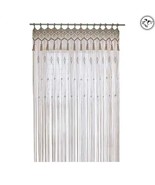 Bohemian Hand-Woven Tapestry Curtain Partition Bohemian Wedding Backgrou... - $105.06 CAD