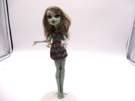 Frankie Stein 2008 Monster High original  11&quot; Doll w/ dress - $87.12