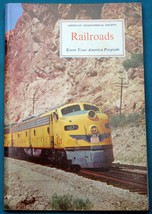 1965-71 6-9 Grade Home School Know Your America Program Railroads Stamp Book - £6.39 GBP
