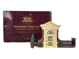 Vintage Dept 56 Olde World Antiques Gate Disney Parks Village Series Heritage Co - £11.04 GBP