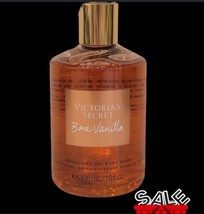 Victoria&#39;s Secret Bare Vanilla Refreshing Gel Body Wash 10oz Brand New - £11.95 GBP