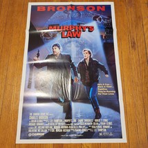 Murphy&#39;s Law 1986 Original Vintage Movie Poster One Sheet  - £27.09 GBP