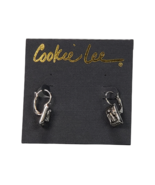 Cookie Lee Silver Tone Angel Hook Earrings NWT - $6.90