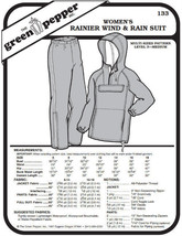 Women&#39;s Ranier Wind and Rain Suit Pants Coat Jacket #133 Sewing Pattern ... - £8.79 GBP