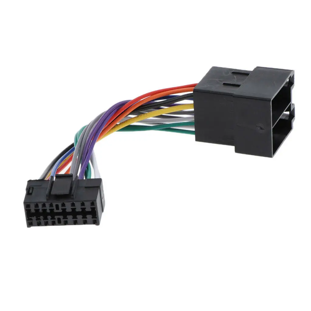 16 Pin Car Stereo Radio Harness ISO for  Radio to ISO Radio Play  Auto Adapter W - £39.45 GBP