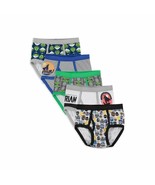 Five (5) Star Wars ~ The Mandalorian ~ Boy&#39;s Size 8 Briefs/Underwear ~ C... - $28.06 CAD