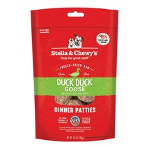 Stella And Chewys Dog Freeze-Dried Duck Dinner Patties 5.5oz. - £20.46 GBP