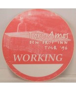 TORI AMOS - VINTAGE ORIGINAL TOUR CONCERT CLOTH BACKSTAGE PASS - $10.00