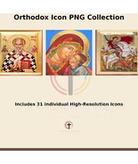Orthodox Christian Icon Bundle - 31 High-Quality 300 DPI PNG Files | Pri... - €8,33 EUR