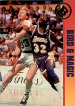 1993 Ballstreet Larry Bird &amp; Magic Johnson Boston Celtics &amp; Los Angeles Lakers - £4.00 GBP