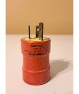 Woodhead Single Phase Only 125 Volt Female to Male Plug - $9.46