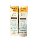 (2) Burt&#39;s Bees Extra White Mountain Mint Fluoride Toothpaste 4.7oz EXP ... - $12.00