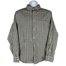 Old Navy Men&#39;s Long Sleeve Checkered Button-Up Shirt Size L - $14.00