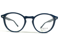 Vogue VO 5367 2484 Eyeglasses Frames Dark Blue Round Horn Rim Full Rim 4... - $55.92