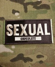 Mojo Tactical SEXUAL CHOCOLATE Embroidered Morale Patch - £7.43 GBP