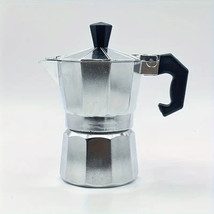 Ships From USA  100ml (2 Esp cups) Classic Aluminum Stove Coffee Maker Moka Pot - £12.74 GBP