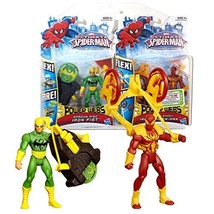 Power Webs Marvel Year 2012 Ultimate Spider-Man Series 2 Pack 4 Inch Tal... - $34.99